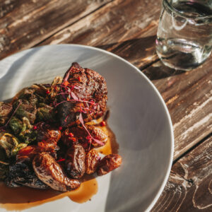 photo of food at Sage Lodge