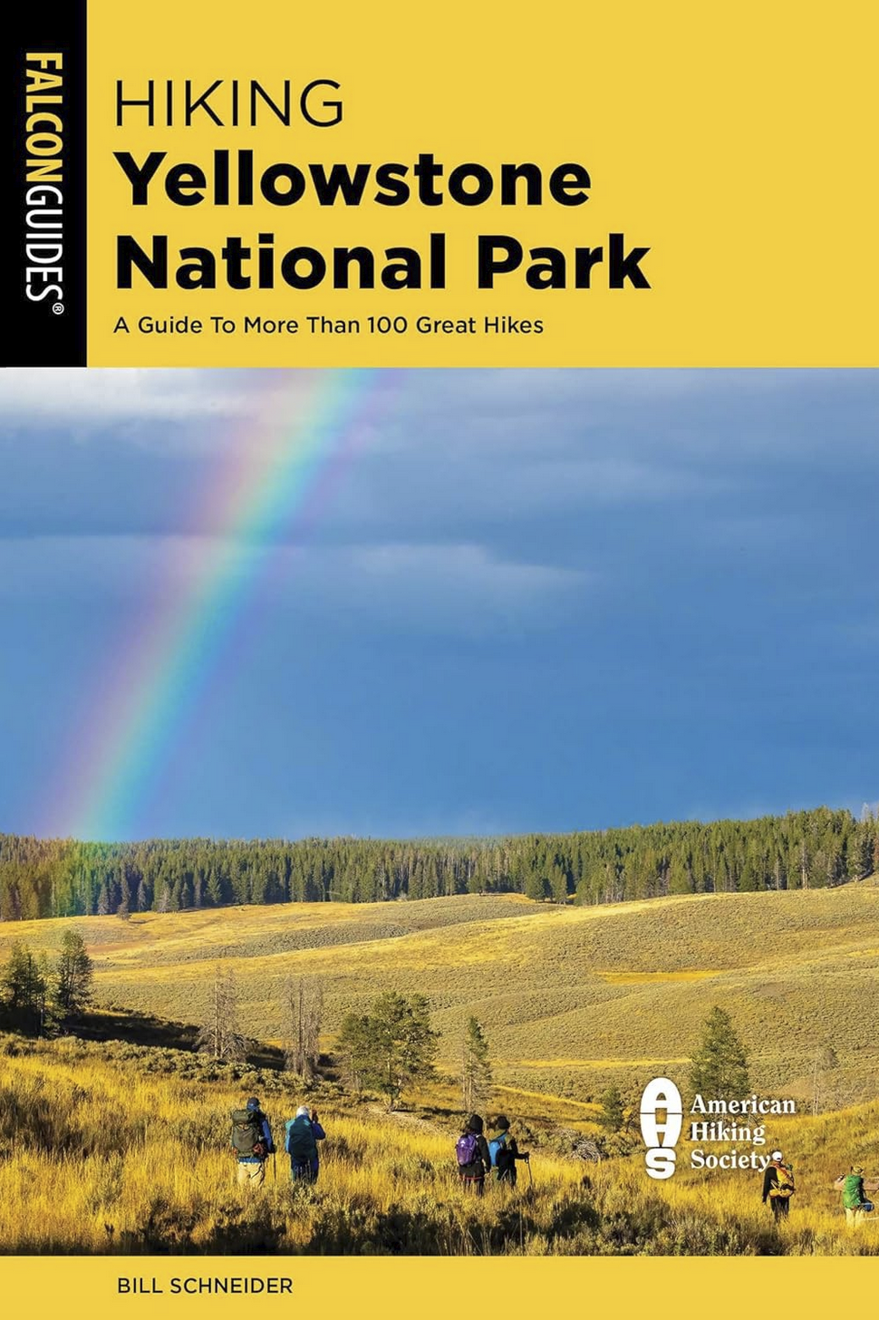 Hiking Yellowstone National Park book cover
